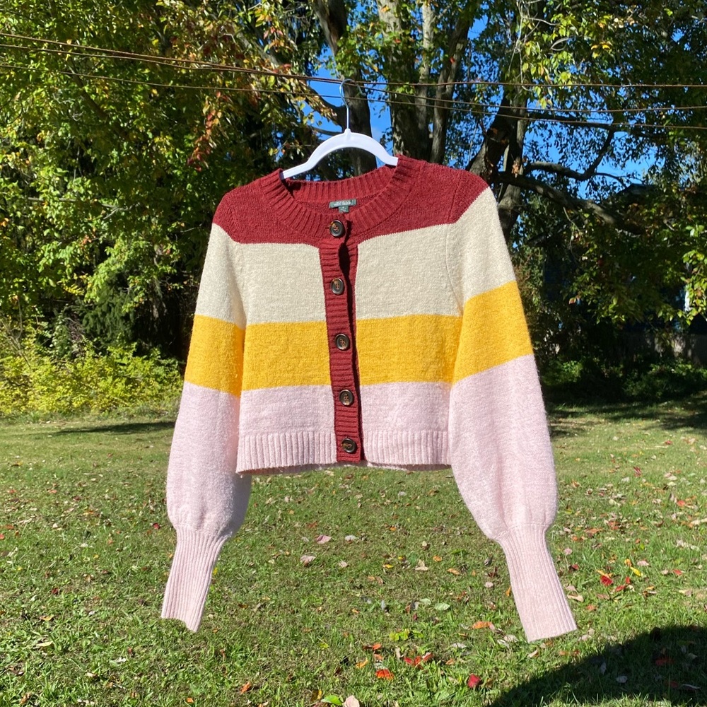 Multicolored sweater size M